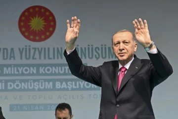 Cumhurbaşkanı Erdoğan: Kentsel d&ouml;n&uuml;ş&uuml;mde &uuml;lke genelinde bir seferberlik başlatıyoruz