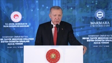 Cumhurbaşkanı Erdoğan, Marmara &Uuml;niversitesi K&uuml;lliyesi A&ccedil;ılışında Konuştu