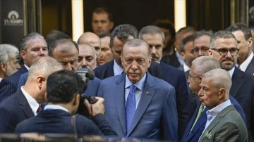 Cumhurbaşkanı Erdoğan, New York'ta T&uuml;rkevi'nden TURKEN Foundation'a Ge&ccedil;ti