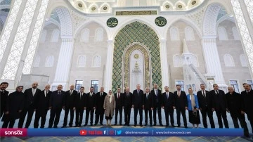 Cumhurbaşkanı Erdoğan, Şahinbey Millet Camisi ve K&uuml;lliyesi'nin a&ccedil;ılışına katıldı