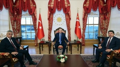 Cumhurbaşkanı, İstanbul'da &Ccedil;alışma Ofisinde Bakanlardan Bilgi Aldı
