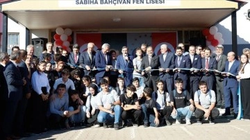 Cumhurbaşkanı Yardımcısı Yılmaz, Bing&ouml;l'de Yapılan Okulun A&ccedil;ılışında Konuştu