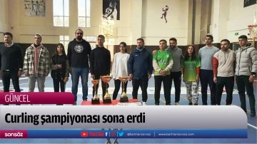 Curling şampiyonası sona erdi