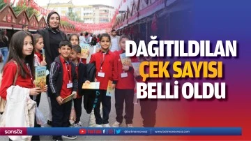 Dağıtılan &ccedil;ek sayısı belli oldu