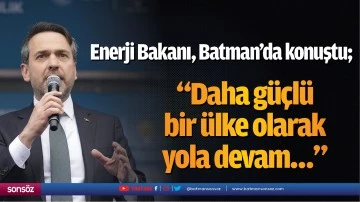 &ldquo;Daha g&uuml;&ccedil;l&uuml; bir &uuml;lke olarak yola devam&hellip;&rdquo;