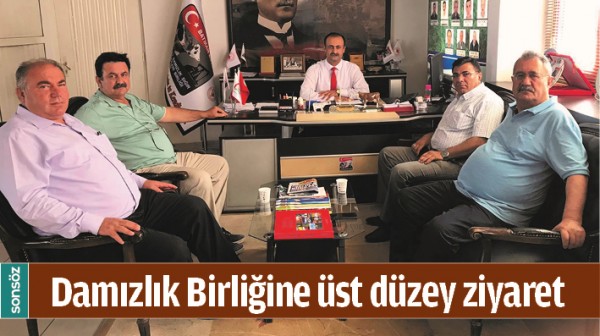 DAMIZLIK BİRLİĞİNE &Uuml;ST D&Uuml;ZEY ZİYARET