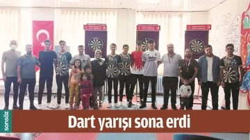 DART YARIŞI SONA ERDİ 