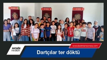 Dart&ccedil;ılar ter d&ouml;kt&uuml;