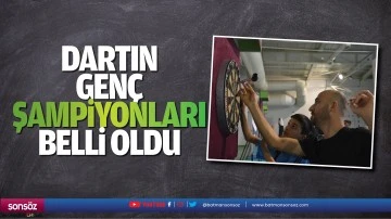 Dartın gen&ccedil; şampiyonları belli oldu