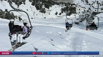 Davraz Kayak Merkezi'nde sezon a&ccedil;ıldı