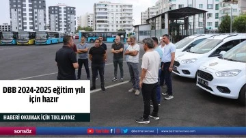 DBB 2024-2025 eğitim yılı i&ccedil;in hazır