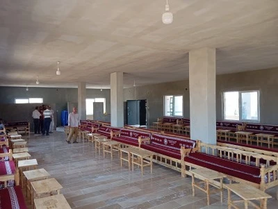DBB&rsquo;den kırsal mahallelerin taziye evlerine masa ve sedir desteği