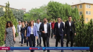 DBB Eş Başkanları DİSKİ değerlendirme toplantısına katıldı