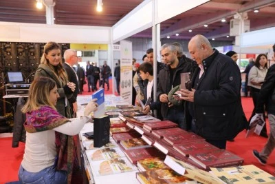 DBB&rsquo;nin Kitap Fuarı&rsquo;nda a&ccedil;tığı stant yoğun ilgi g&ouml;r&uuml;yor