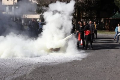 DBB personeline &lsquo;acil durum&rsquo; eğitimi verildi