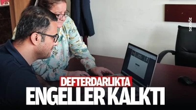 Defterdarlıkta engeller kalktı