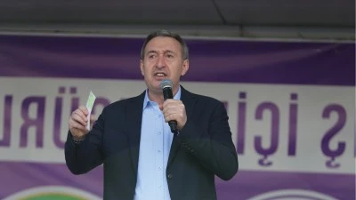 DEM Parti Eş Genel Başkanı Bakırhan, Diyarbakır'da konuştu