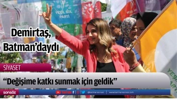 Demirtaş, Batman&rsquo;daydı