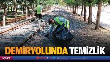 Demiryolunda temizlik&hellip;