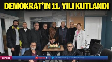 Demokrat&rsquo;ın 11. yılı kutlandı