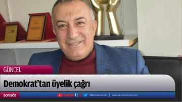Demokrat&rsquo;tan &uuml;yelik &ccedil;ağrı