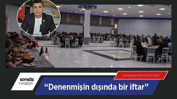 &ldquo;Denenmişin dışında bir iftar&rdquo;