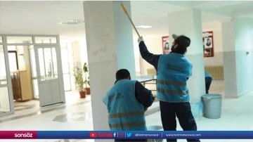 Denetimli serbestlik y&uuml;k&uuml;ml&uuml;leri okulda tadilat yaptı