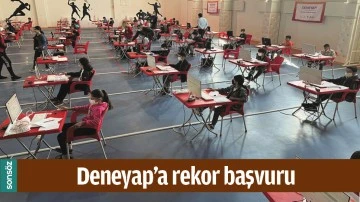 DENEYAP&rsquo;A REKOR BAŞVURU