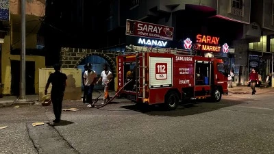 Depoda &ccedil;ıkan yangın s&ouml;nd&uuml;r&uuml;ld&uuml;