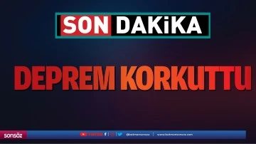 DEPREM BATMAN'DA HİSSEDİLDİ...