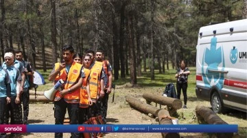 Deprem b&ouml;lgesinde &ccedil;alışan UMKE ekipleri tatbikat yaptı