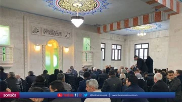 Depremde ağır hasar alan cami yeniden yapıldı