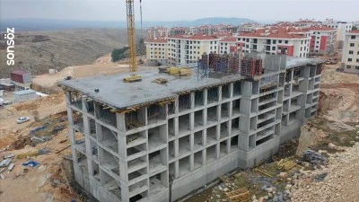 Depremlerden etkilenen Adıyaman'da İndere b&ouml;lgesine 6 okul inşa ediliyor