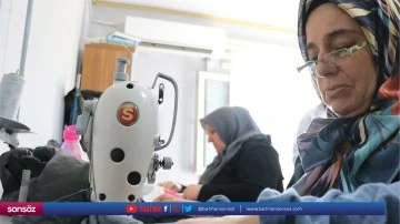 Depremzede kadınlar katıldıkları kurslarda sosyalleşiyor