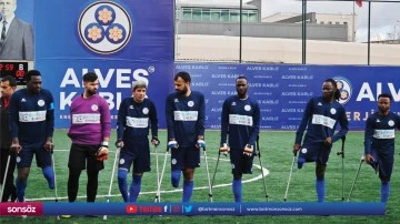 Depsaş Enerji Ampute Takımı galibiyet i&ccedil;in sahaya &ccedil;ıkıyor