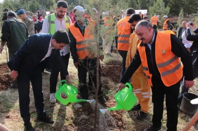 DEPSAŞ Enerji&rsquo;den Makam Dağı&rsquo;na 3 Bin Fidanlık Yeşil Dokunuş