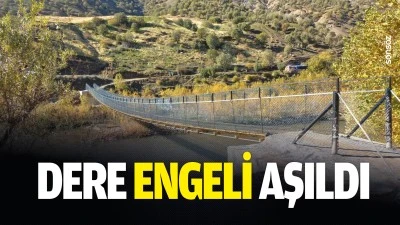 Dere engeli aşıldı