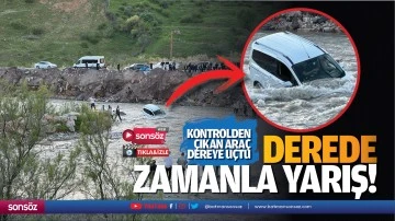Derede zamanla yarış!