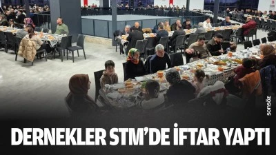 Dernekler STM&rsquo;de iftar yaptı