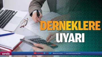 Derneklere uyarı; 30 Nisan&rsquo;da s&uuml;re bitiyor