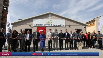 Destek Market a&ccedil;ıldı
