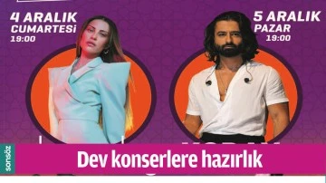 DEV KONSERLERE HAZIRLIK