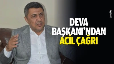 DEVA Başkanı&rsquo;ndan acil &ccedil;ağrı