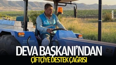 DEVA Başkanı&rsquo;ndan &ccedil;ift&ccedil;iye destek &ccedil;ağrısı