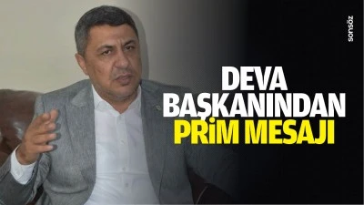 DEVA Başkanından prim mesajı