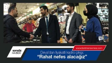 Deva'dan liyakatli kadro &ccedil;ıkışı