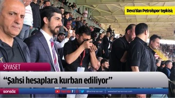 Deva&rsquo;dan Petrolspor tepkisi;