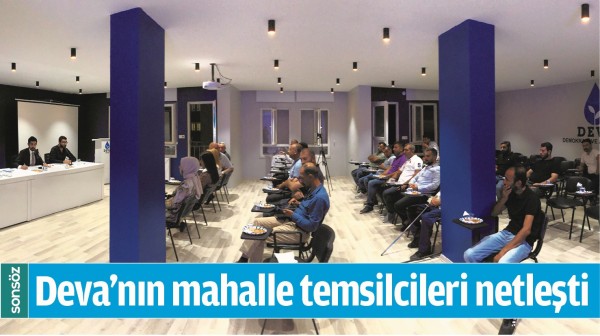 Deva&rsquo;nın mahalle temsilcileri netleşti