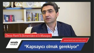 Deva Parti&rsquo;li Ekmen&rsquo;den 6&rsquo;lı Masaya