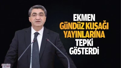 DEVA Partili Ekmen, g&uuml;nd&uuml;z kuşağı yayınlarına tepki g&ouml;sterdi